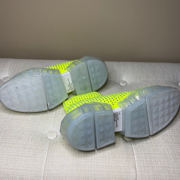 LEMONADE Shoes Lemonade Shine Neon Lime Sneaker With Rhinestone